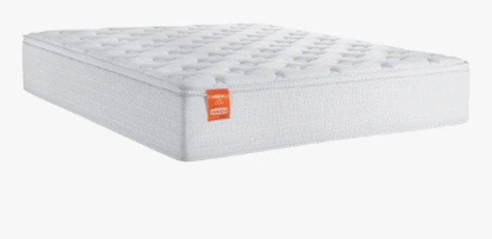 Colchão casal de molas ensacadas com pillow top branco