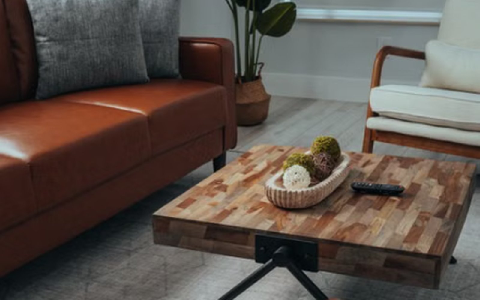 Mesa de centro: como escolher tamanho e altura para o sofá